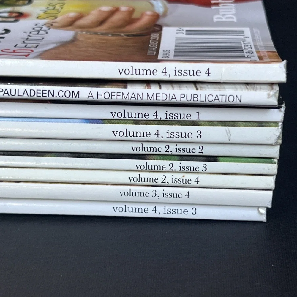 COOKING WITH PAULA DEEN Magazines Set x9 Back Issues 2006-2011 Recipes
